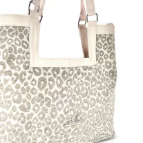 Zellia Női Válltáska 26074 Szürke-Beige - Pantera -