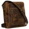 Peterson férfi bőr oldaltáska 4092-TMH-4855 Tan – Barna