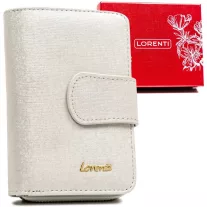 Lorenti Női Bőr Pénztárca 76115-Brs-4706 Silver - Ezüst
