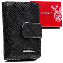 Lorenti Női Bőr Pénztárca 76115-Mkr-4409 Black - Fekete
