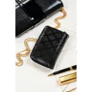 Lorenti Női Bőr Pénztárca 76115-Mkr-4409 Black - Fekete Lorenti Női Bőr Pénztárca 76115-Mkr-4409 Black - Fekete