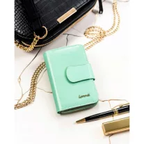   Lorenti Női Bőr Pénztárca 76115-Sh-Rfid-8-6593 Mint - Menta