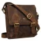 Peterson férfi bőr oldaltáska 996-M-NSH-4901 Tan – Barna