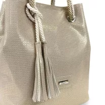 Zellia Női Válltáska C200 Rosegold - Csillámos -