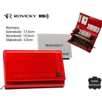 Rovicky női bőr pénztárca CPR-001-BAR