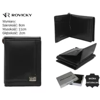 Rovicky férfi bőr pénztárca CPR-034-NBAR