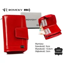 Rovicky női bőr pénztárca CPR-122-BAR