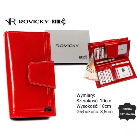 Rovicky női bőr pénztárca CPR-123-BAR Rovicky női bőr pénztárca CPR-123-BAR