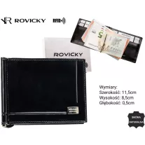 Rovicky férfi bőr pénztárca CPR-13-NBAR