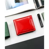 4U Cavaldi férfi bőr pénztárca CW1012-LGV – piros