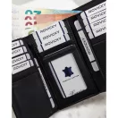 4U Cavaldi női bőr pénztárca H23-1-SH9-BL – fekete 4U Cavaldi női bőr pénztárca H23-1-SH9-BL – fekete