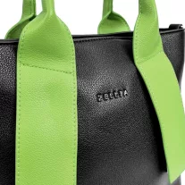 Zellia Női Kézitáska H728 Fekete-Lemon