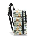 Zellia Hátizsák Hz-104 Macska Mintás - #99 - Vízlepergetős - 40 X 25 X 20 Cm
