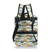   Zellia Hátizsák Hz-104 Macska Mintás - #99 - Vízlepergetős - 40 X 25 X 20 Cm