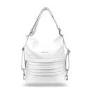 Zellia Női Válltáska/Hátizsáká Alakítható Hz-111 Pearl White - Fehér - Gyöngyházas Zellia Női Válltáska/Hátizsáká Alakítható Hz-111 Pearl White - Fehér - Gyöngyházas