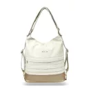 Zellia Női Válltáska/Hátizsáká Alakítható Hz-111 Beige-Pezsgő Arany - D217 - Zellia Női Válltáska/Hátizsáká Alakítható Hz-111 Beige-Pezsgő Arany - D217 -