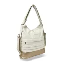 Zellia Női Válltáska/Hátizsáká Alakítható Hz-111 Beige-Pezsgő Arany - D217 - Zellia Női Válltáska/Hátizsáká Alakítható Hz-111 Beige-Pezsgő Arany - D217 -