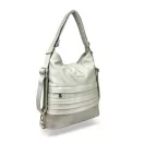 Zellia Női Válltáska/Hátizsáká Alakítható Hz-111 Pearl Beige - Gyöngyházas - K960 Zellia Női Válltáska/Hátizsáká Alakítható Hz-111 Pearl Beige - Gyöngyházas - K960