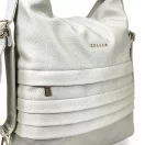 Zellia Női Válltáska/Hátizsáká Alakítható Hz-111 Pearl Beige - Gyöngyházas - K960 Zellia Női Válltáska/Hátizsáká Alakítható Hz-111 Pearl Beige - Gyöngyházas - K960