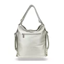 Zellia Női Válltáska/Hátizsáká Alakítható Hz-111 Pearl Beige - Gyöngyházas - K960 Zellia Női Válltáska/Hátizsáká Alakítható Hz-111 Pearl Beige - Gyöngyházas - K960