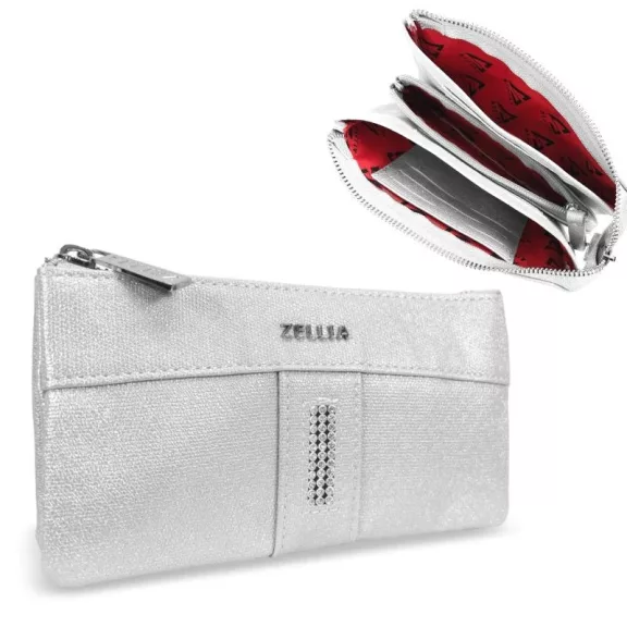 Zellia Női Pénztárca Hz-127 Y572 - 1039F - Silver - Ezüst Zellia Női Pénztárca Hz-127 Y572 - 1039F - Silver - Ezüst