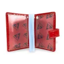 Zellia Női Kártyatartó Hz-128 K892 - 2166 -Aurora Red - Piros Lakk
