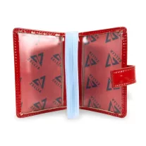   Zellia Női Kártyatartó Hz-128 K892 - 2166 -Aurora Red - Piros Lakk