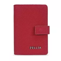 Zellia Női Kártyatartó Hz-128 D217 - 2181D - Red - Piros