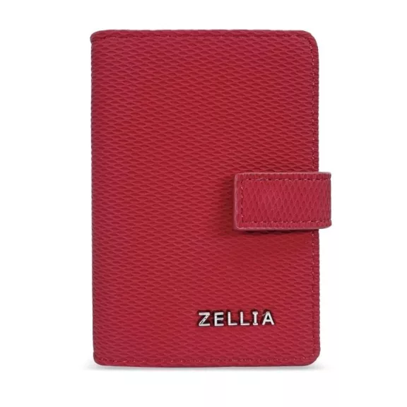 Zellia Női Kártyatartó Hz-128 D217 - 2181D - Red - Piros Zellia Női Kártyatartó Hz-128 D217 - 2181D - Red - Piros