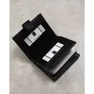 4U Cavaldi férfi műbőr pénztárca M302BL-PU-6878 BLACK