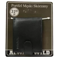 4U Cavaldi férfi bőr pénztárca N0035L-GPL-BL