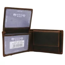 Buffalo Wild férfi bőr pénztárca N1240-H – barna