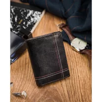 Always Wild férfi bőr pénztárca N20191-VTK-D BLACK