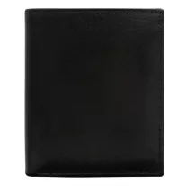   No Brand férfi bőr pénztárca Portfel męski skórzany N356-BFA-NL BLACK