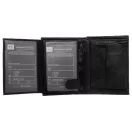 No Brand férfi bőr pénztárca N4-BMN-NL BLACK
