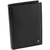 Férfi Bőr Pénztárca N4-Rvt Black