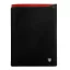 Férfi Bőr Pénztárca N4-Rvt-6870 Black+Red