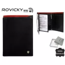 Férfi Bőr Pénztárca N4-Rvt-6870 Black+Red Férfi Bőr Pénztárca N4-Rvt-6870 Black+Red