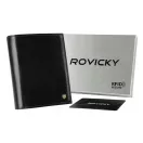 Férfi Bőr Pénztárca N62-Rvt Black Férfi Bőr Pénztárca N62-Rvt Black