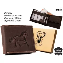 Férfi pénztárca N992-CHM-HORSE BROWN