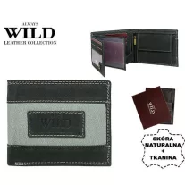 Always Wild férfi bőr pénztárca N992-JEANS BLACK