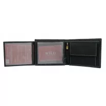Always Wild férfi bőr pénztárca N992-JEANS BLACK