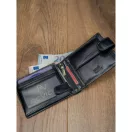 Rovicky férfi bőr pénztárca N992L-RVT – fekete