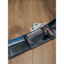 Rovicky férfi bőr pénztárca N992L-RVT – fekete