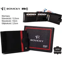 Rovicky férfi bőr pénztárca N992L-RVTP