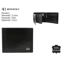 Rovicky férfi bőr pénztárca PC-103-NBAR