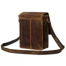 Peterson férfi bőr oldaltáska PETE-TMH-4893 Tan – Barna
