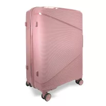   Zellia Polipropilén Bőrönd Ppb088 - Rosegold L Méret - 75 X 50 X 30 Cm