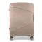 Zellia Polipropilén Bőrönd Ppb088 - Cappuccino M Méret - 65 X 44 X 25 Cm