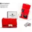 Peterson női műbőr pénztárca PTN 0015-DS Red